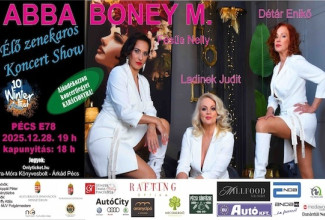 ABBA & Boney M. Élőzenekaros Koncertshow // Pécs