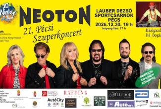 NEOTON 21. PÉCSI SZUPERKONCERT 2025